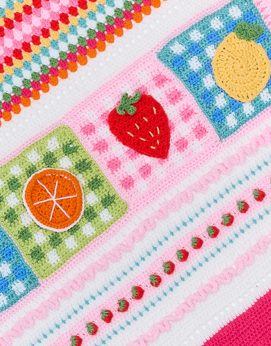 Pre-Order: Summer Picnic Blanket Crochet Along (CAL) by Sirdar