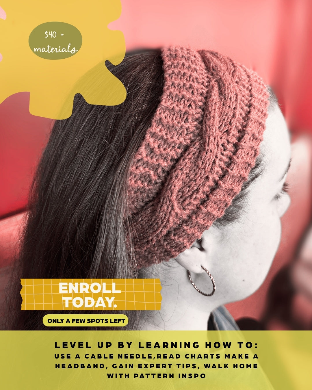 Headband Class - Learn Cables!