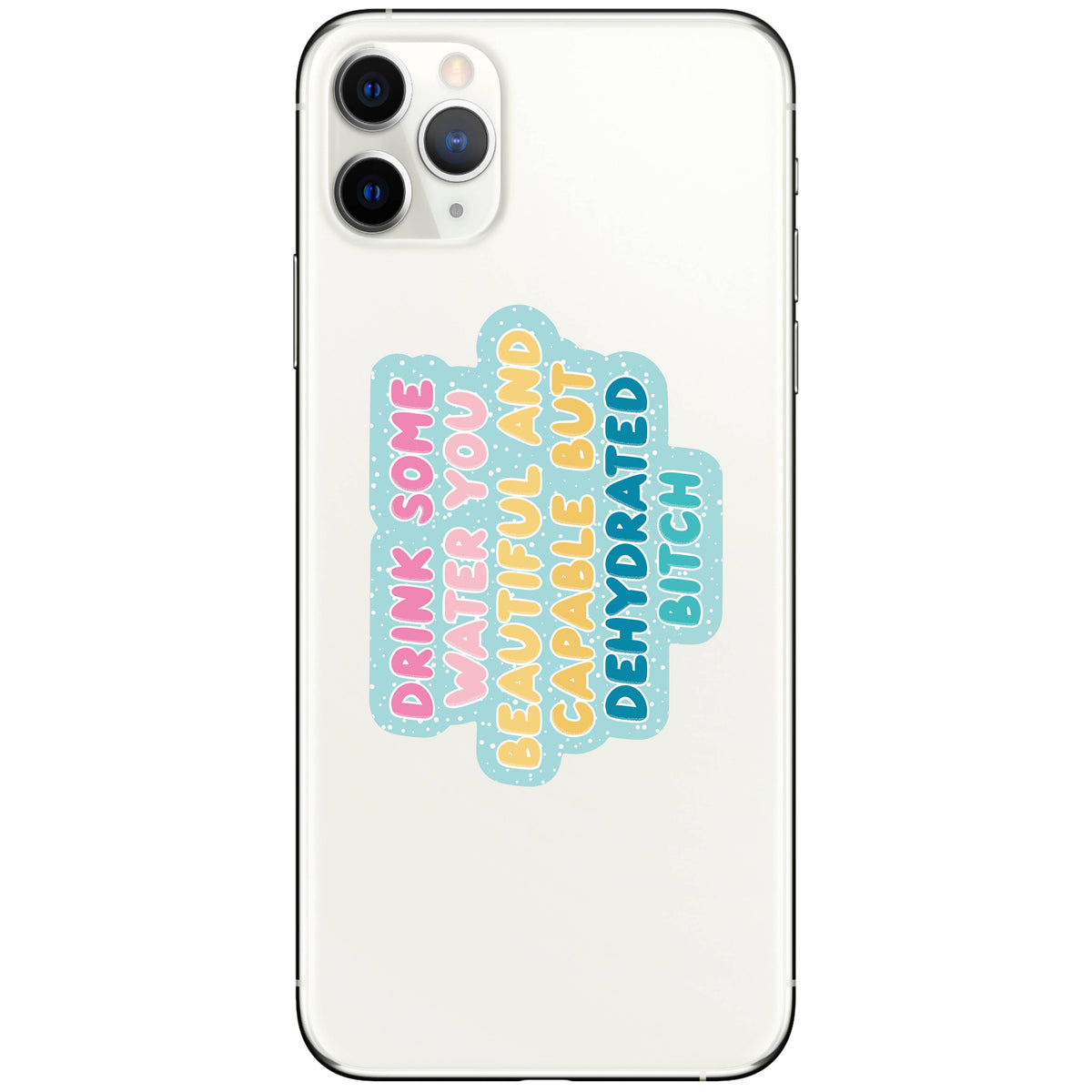 Water Bitch Funny Swear High Quality Vinyl Sticker