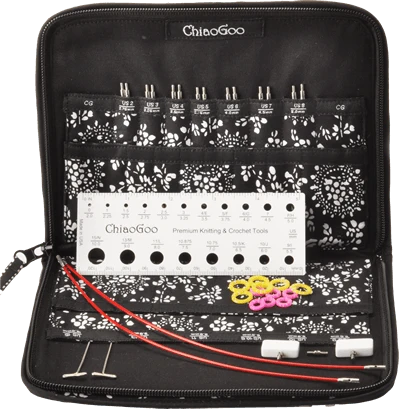 ChiaoGoo Twist Red Lace Interchangeable Full, Large, Small & Mini Twist Sets