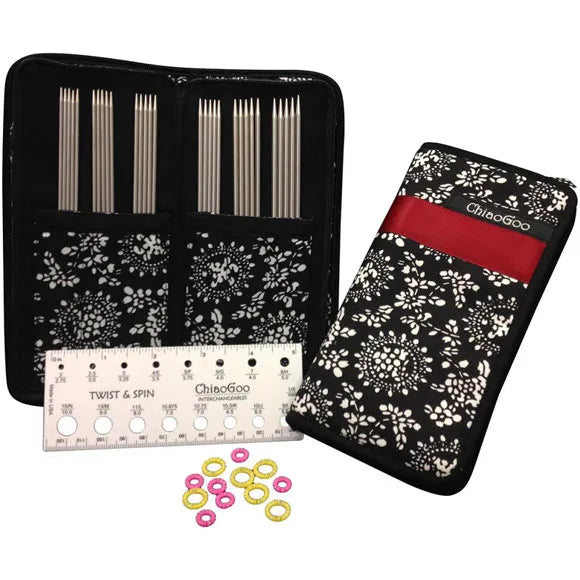 ChiaoGoo Double Point Sock Set 6"/15cm
