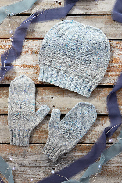 Snow Day Hat and Mitten Set