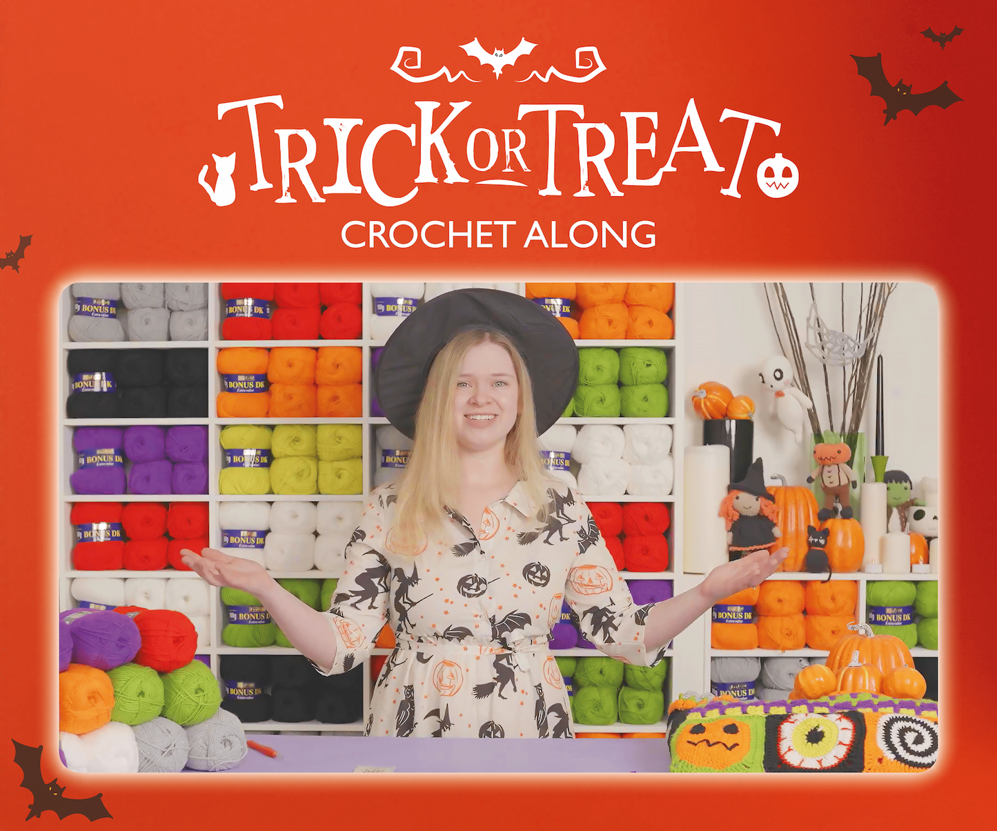 Pre-Order: Halloween Blanket CAL