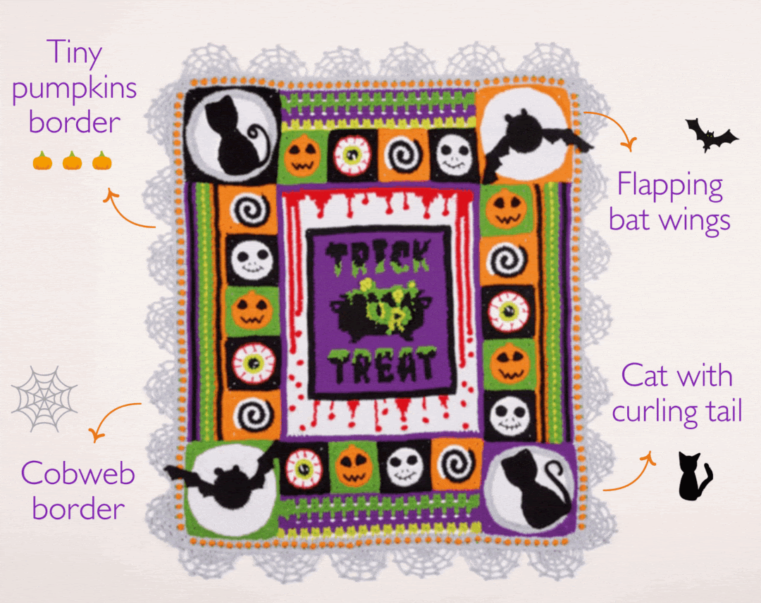 Pre-Order: Halloween Blanket CAL