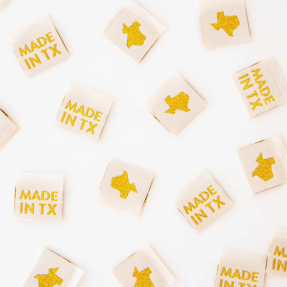 Made in TX - Sew In Label