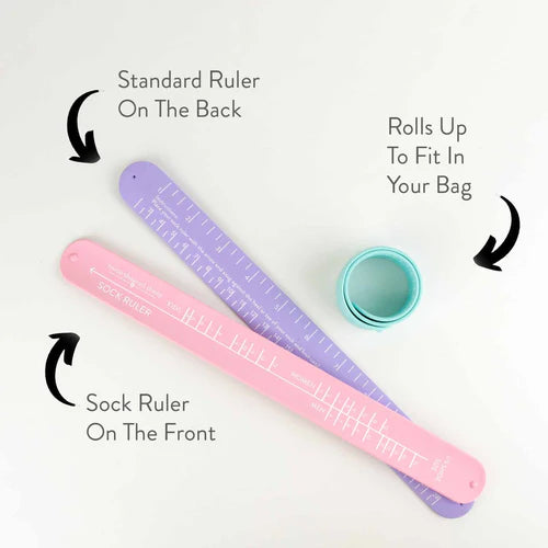 Sock Sizing Ruler