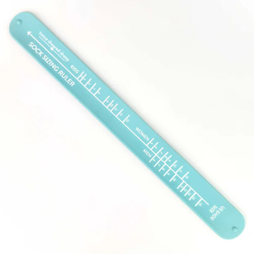 Sock Sizing Ruler