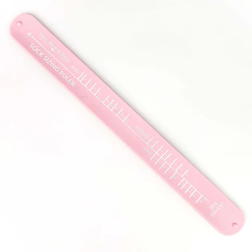 Sock Sizing Ruler
