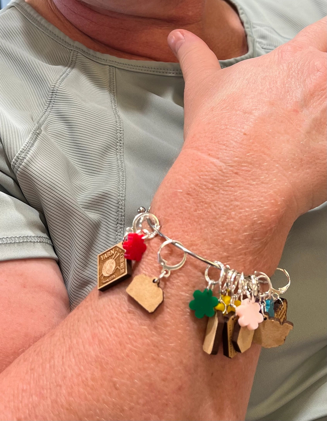 Stitch Clasps & Charm Bracelet