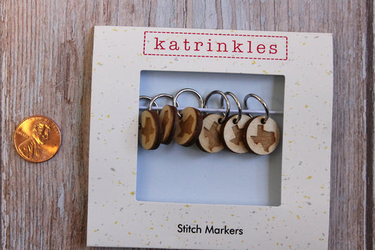 Texas State Stitch Markers