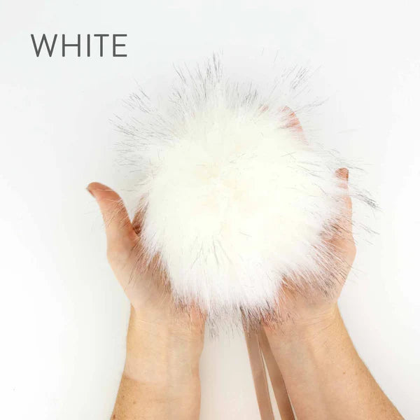 6" (15cm) Faux Fur Pom Pom