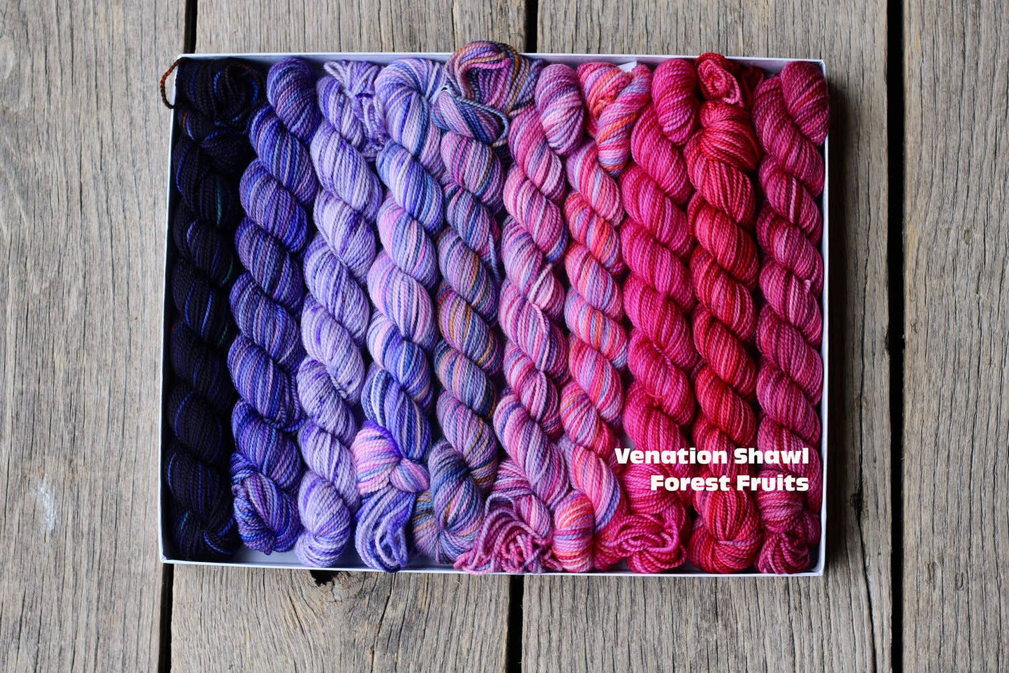Venation Shawl Kits - Pencil Boxes x Ambah