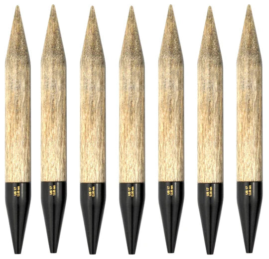 LYKKE 5" Driftwood Wooden Interchangeable Needles