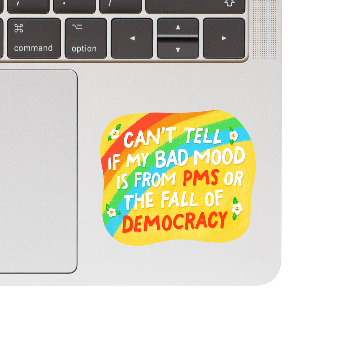 PMS Politics Democracy Women High Quality Vinyl Sticker