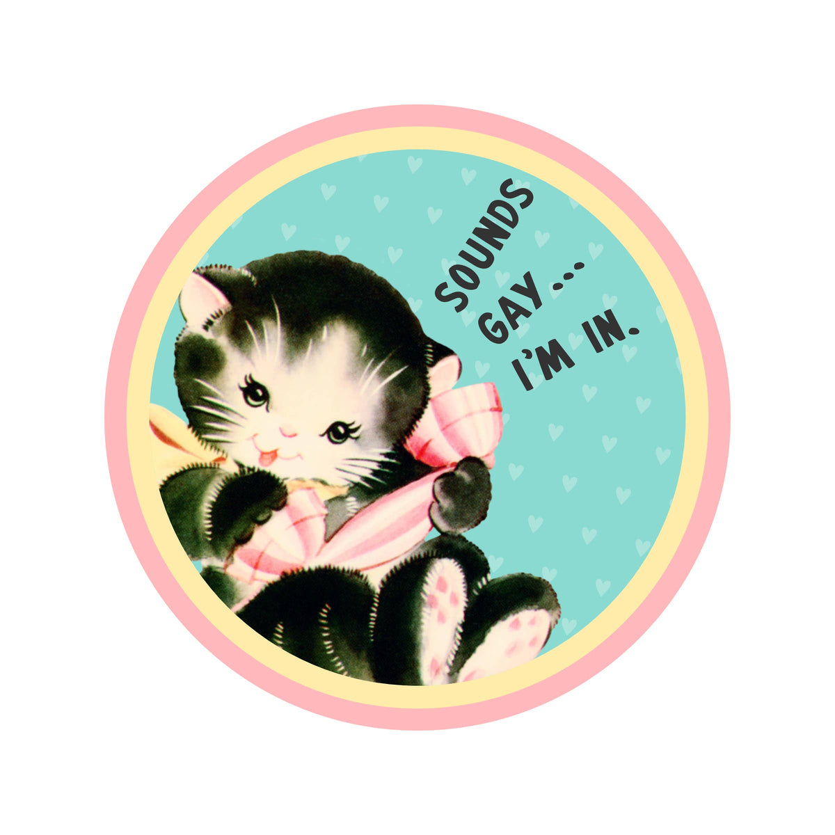 LGBTQ Funny Cute Pride Gay High Quality Vinyl Sticker