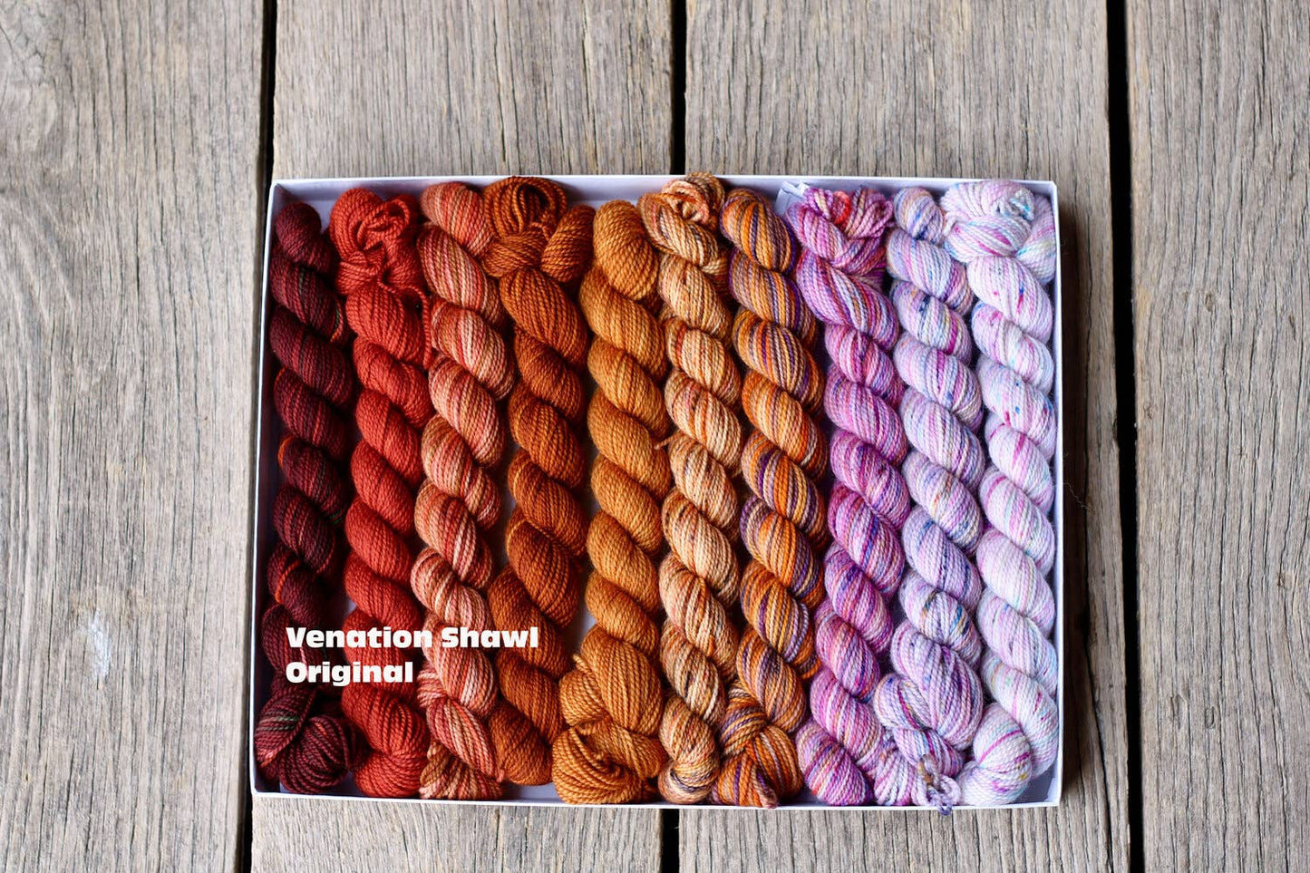 Venation Shawl Kits - Pencil Boxes x Ambah