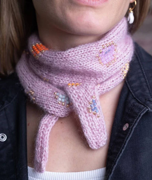 Painting with Beads Scarf Kit