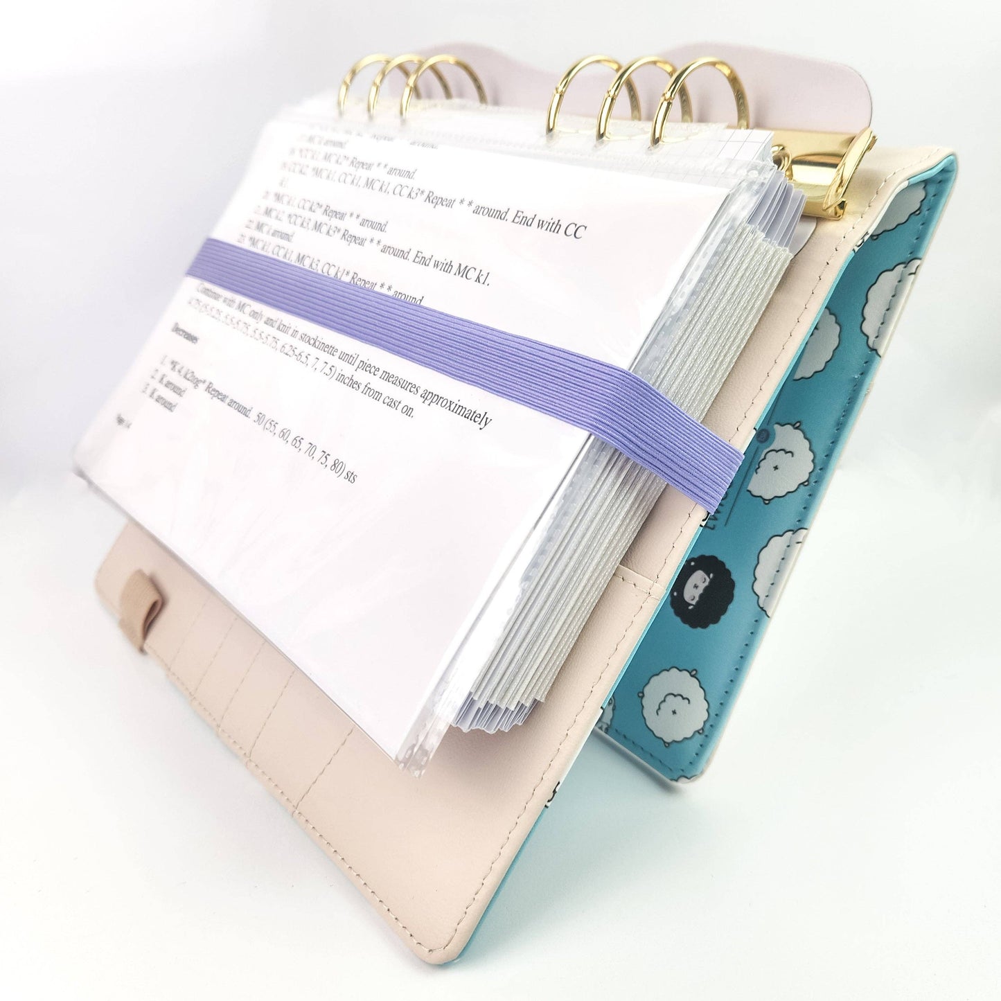 Night Forest Project Journal Planner for Knitters & Crocheters