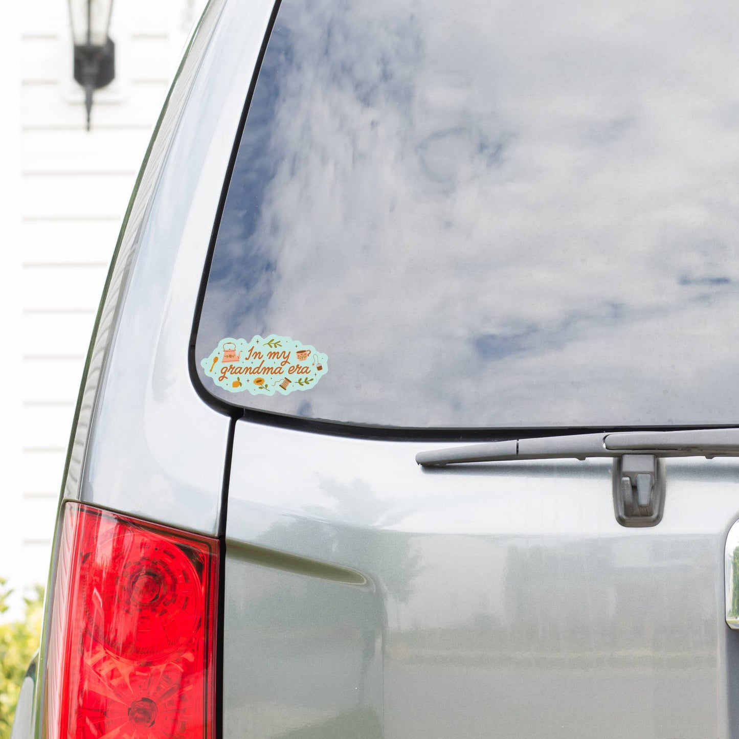 Funny Women Stitch Tea Knit High Quality Vinyl Sticker