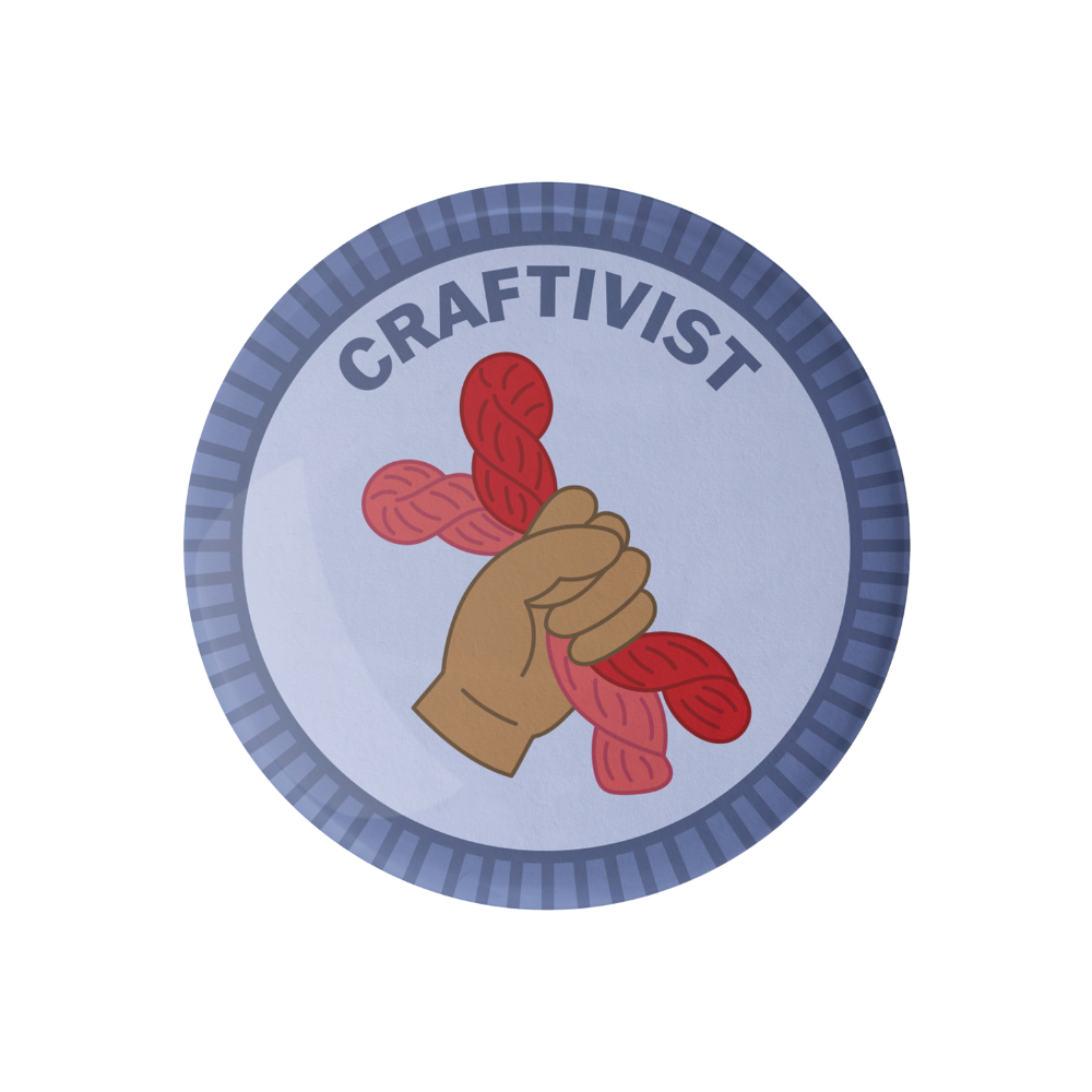 Craftivist Merit Badge