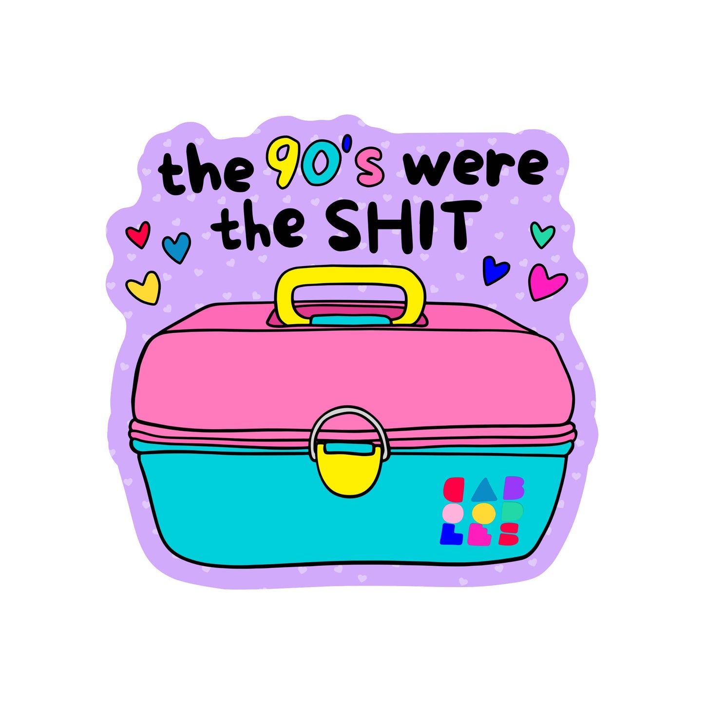 90s Perimenopausal Nostalgia High Quality Vinyl Sticker