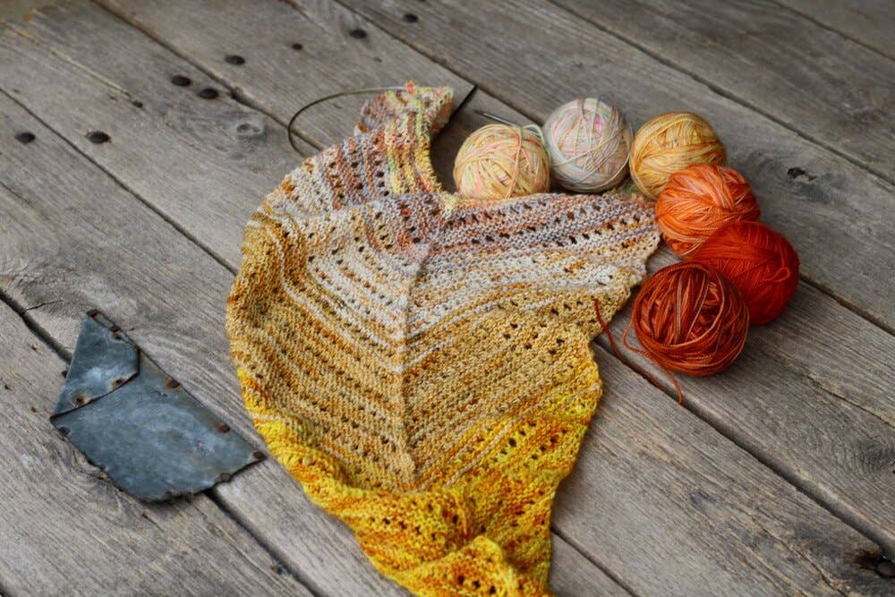 Venation Shawl Kits - Pencil Boxes x Ambah