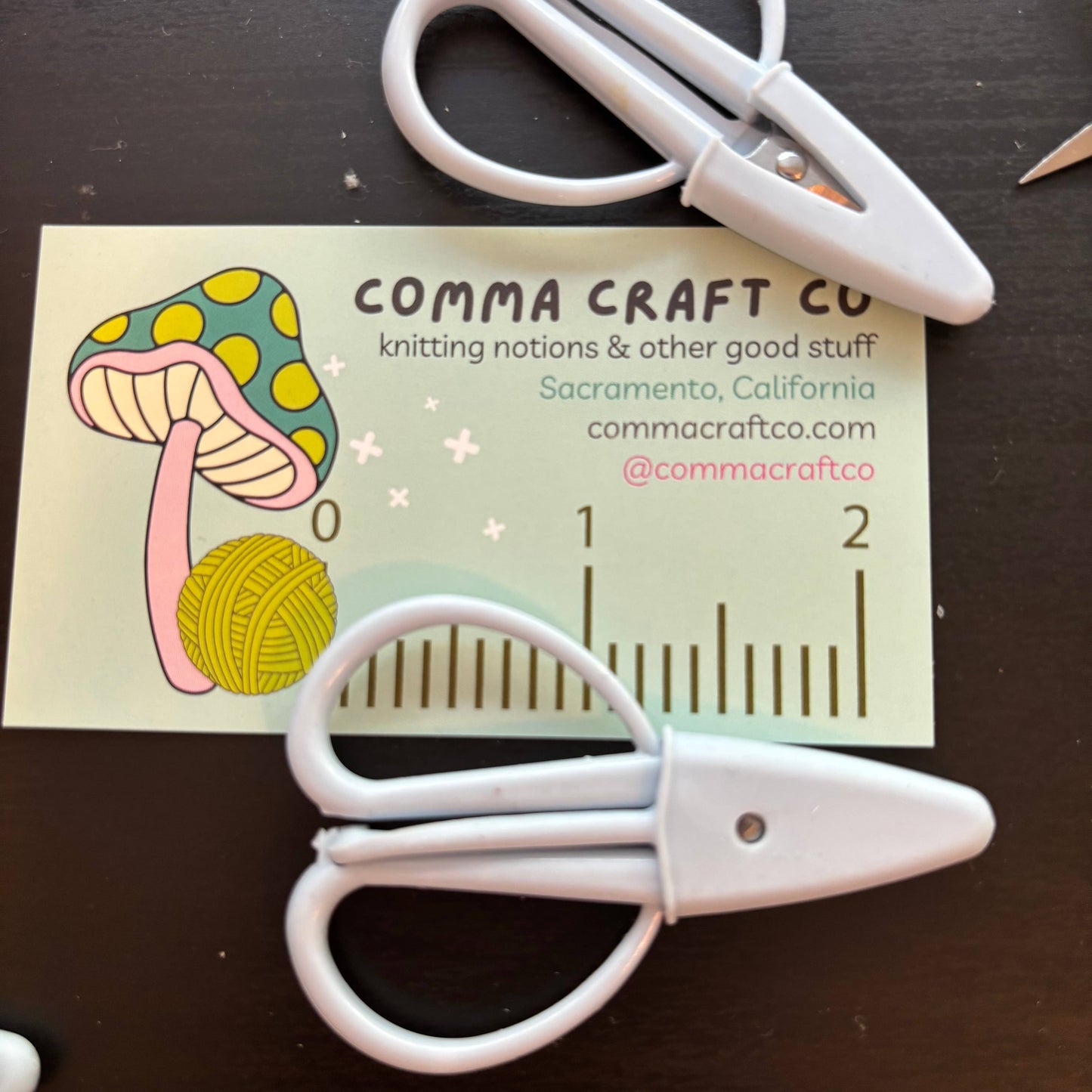 Mini Scissors - Pastel - for Knitting Crochet Sewing etc