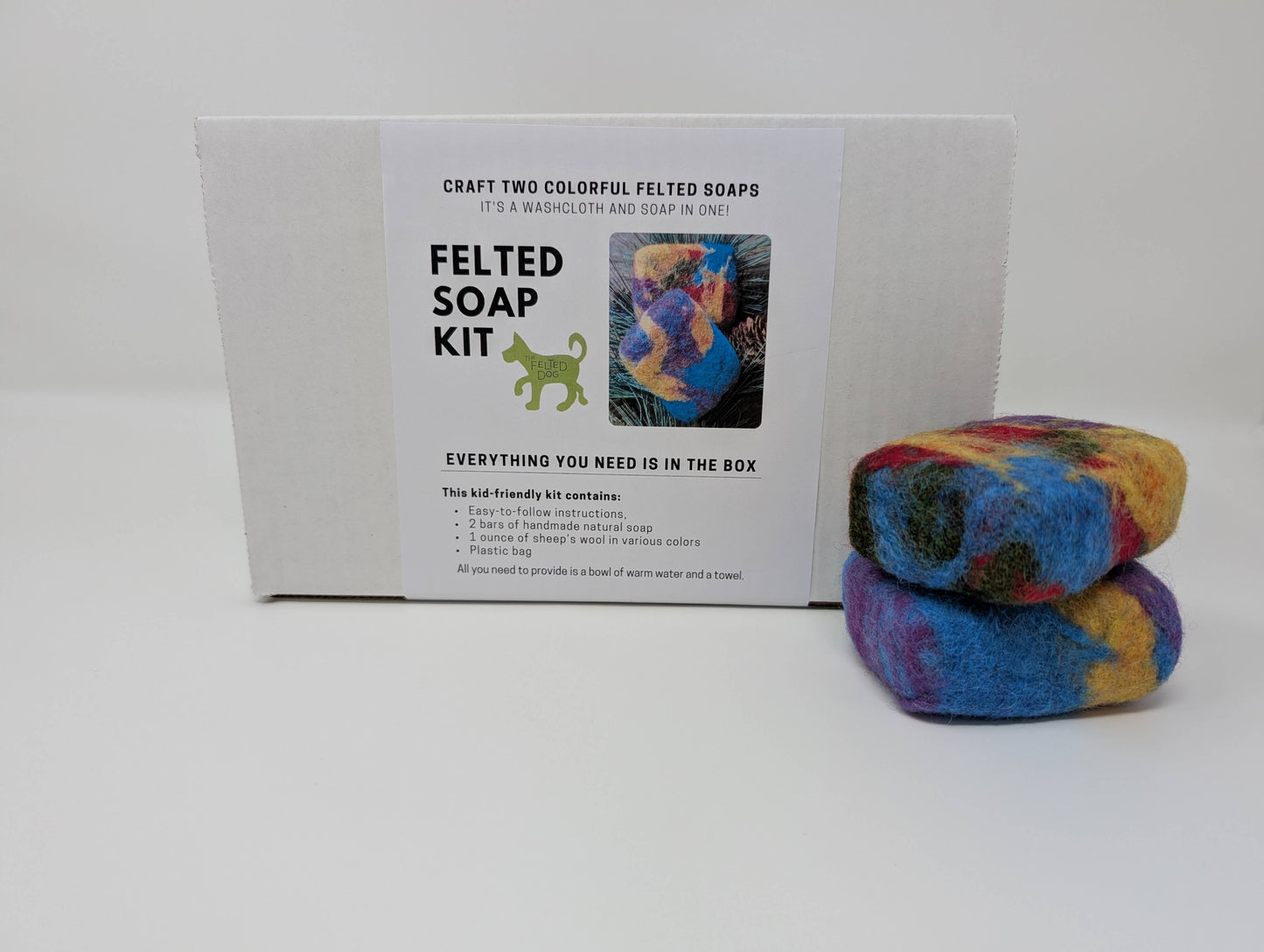 Felted Soap DIY Kit
