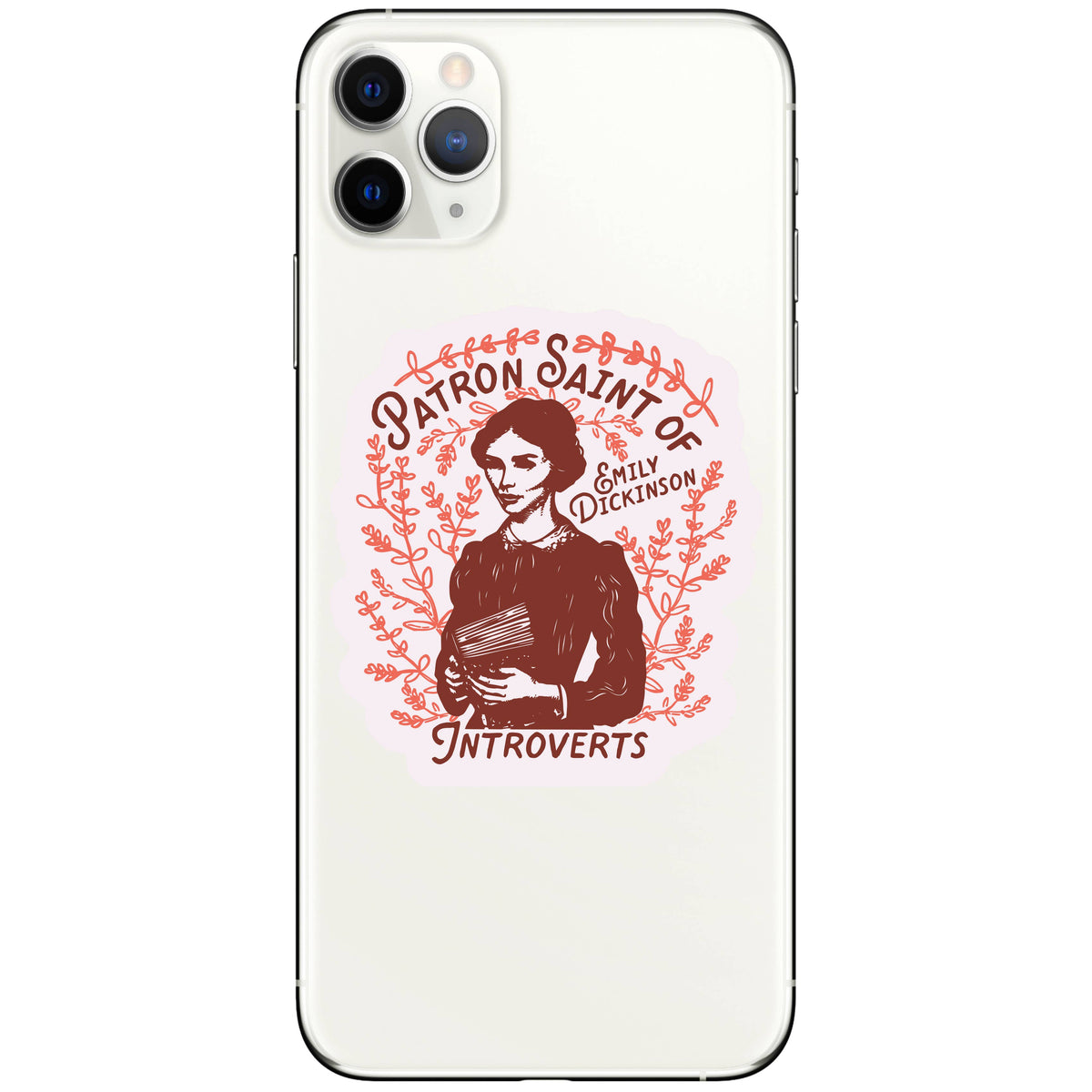 Literature Book Emily Dickinson High Quality Vinyl Sticker