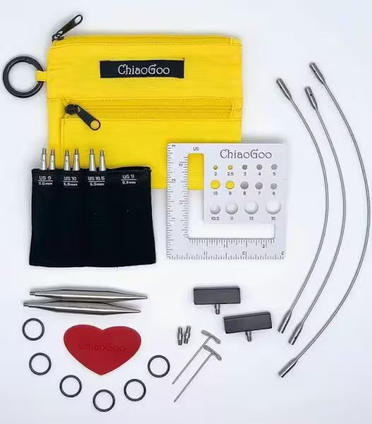 ChiaoGoo TWIST Shorties Interchangeable Needles Set