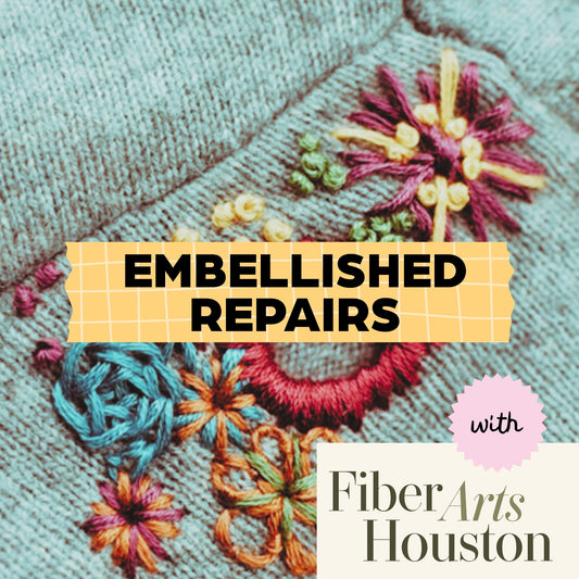 September 19: Mending Series 4/4: Embellished Repairs
