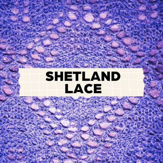 October 10 & 24: Shetland Lace with Terri King