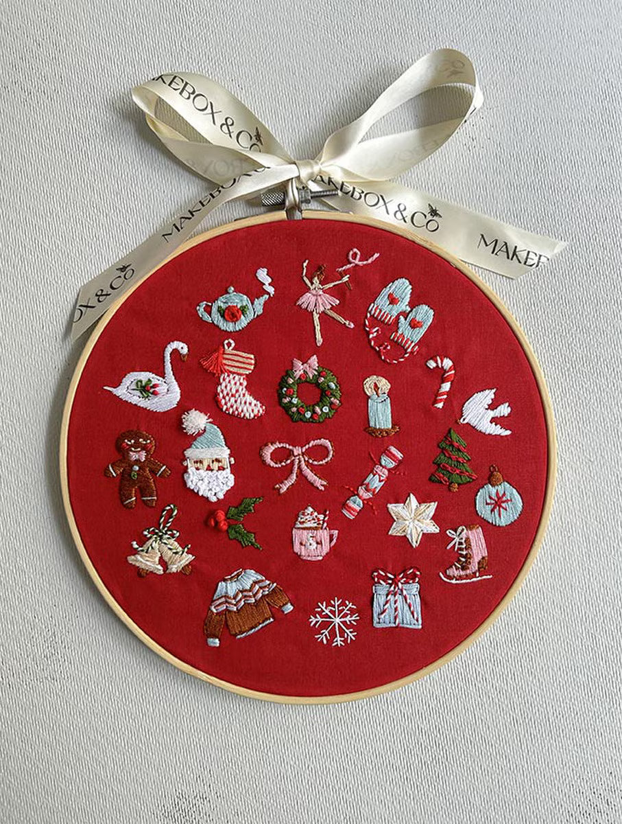 Makebox & Co: The Advent Embroidery Kit