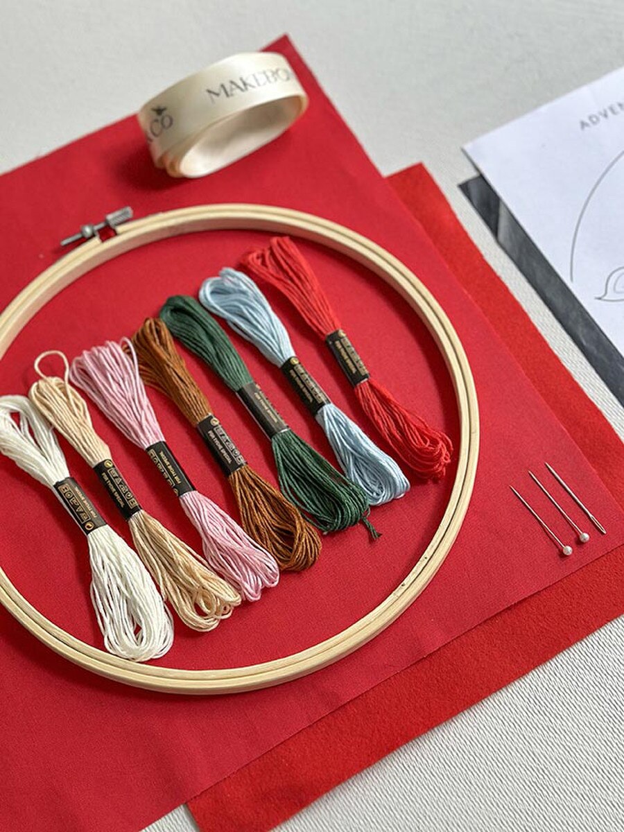 November 7: Advent Embroidery with Fiber Arts Houston