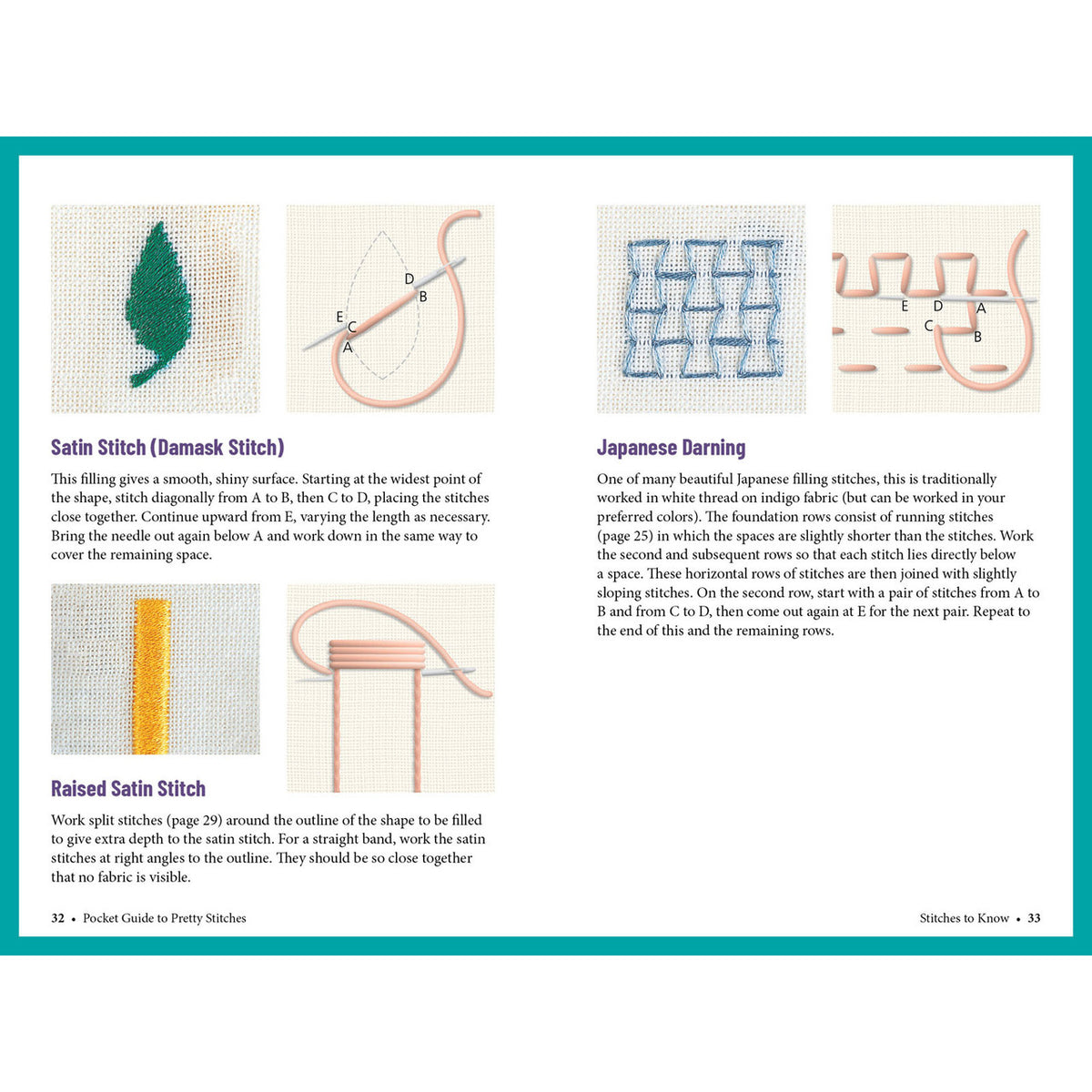 Pocket Guide to Pretty Stitches