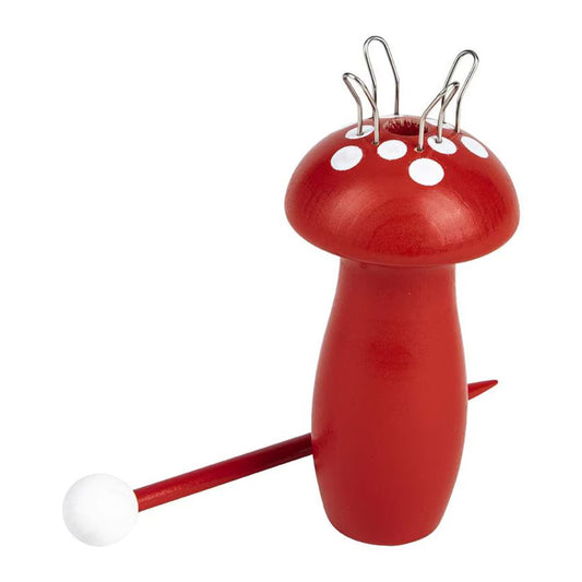 Vintage Knitting Mushroom