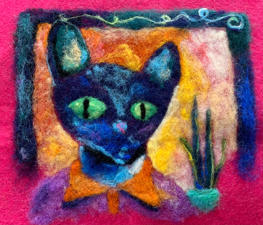 August 8: Intro to 2D Needle Felting