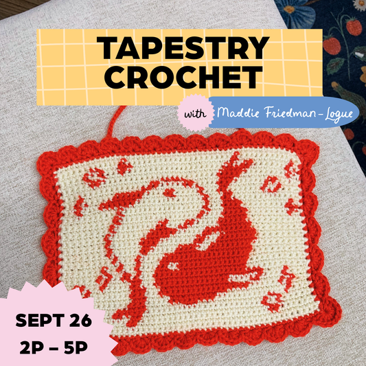 September 26th: Tapestry Crochet with Maddie