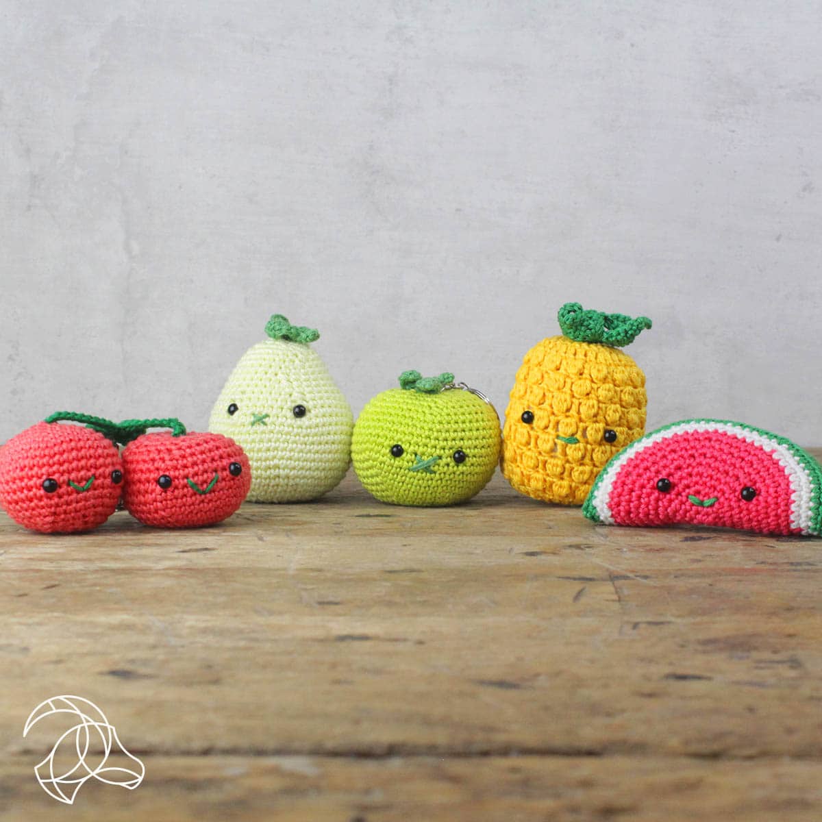 DIY Crochet Kit - Melon Bag Charm