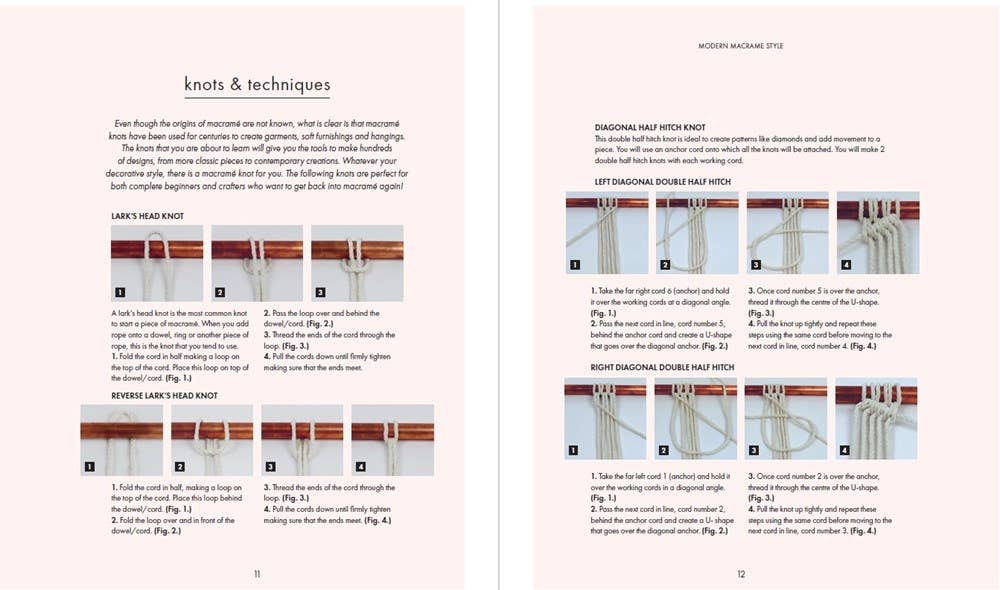 Modern Macrame Style