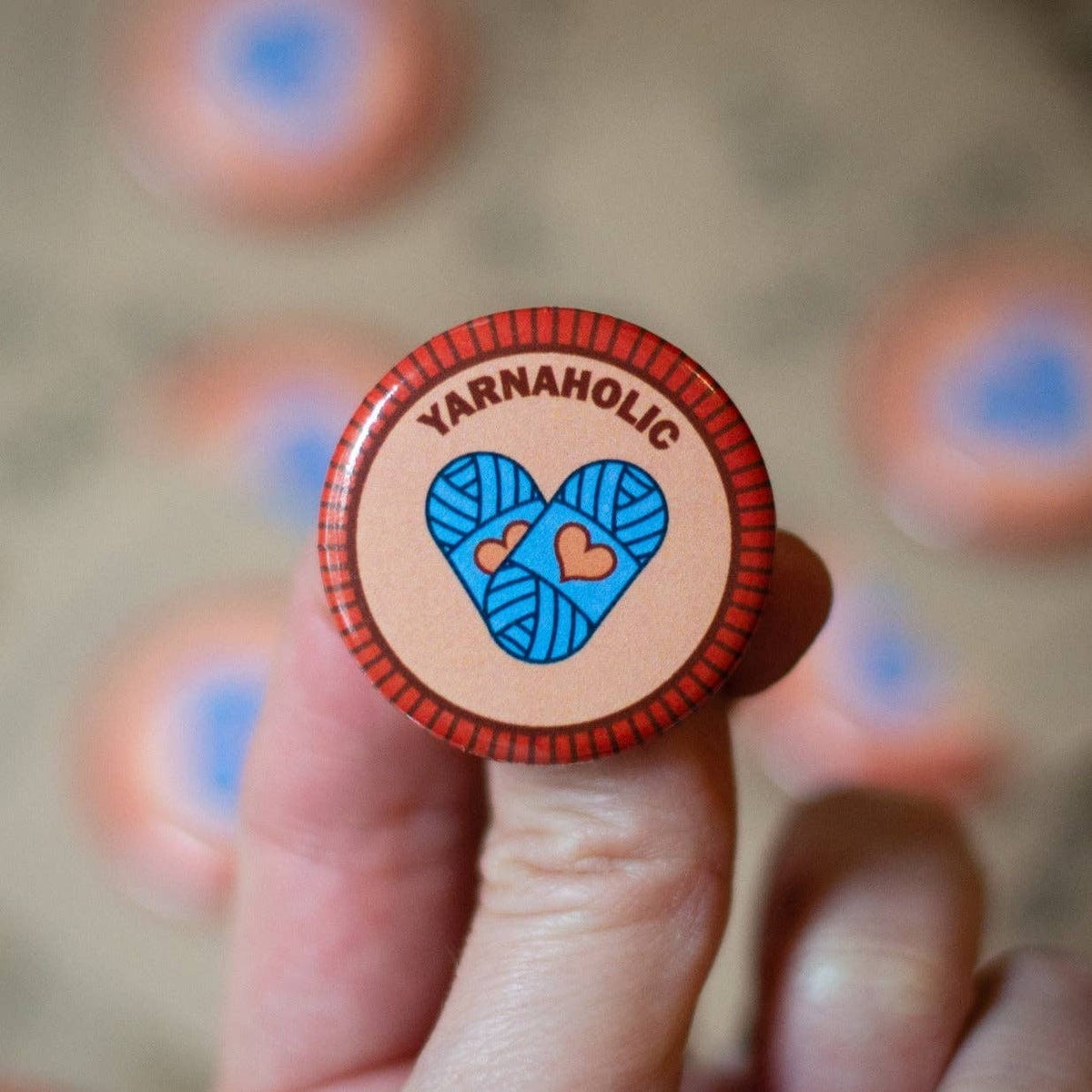 Yarnaholic Knitting Merit Badge