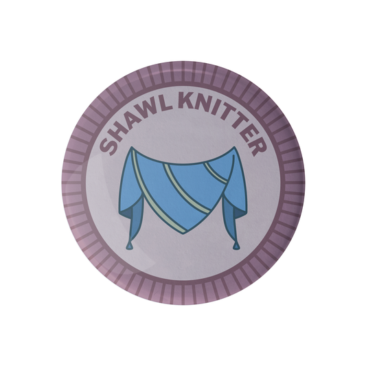 Shawl Knitter Merit Badge
