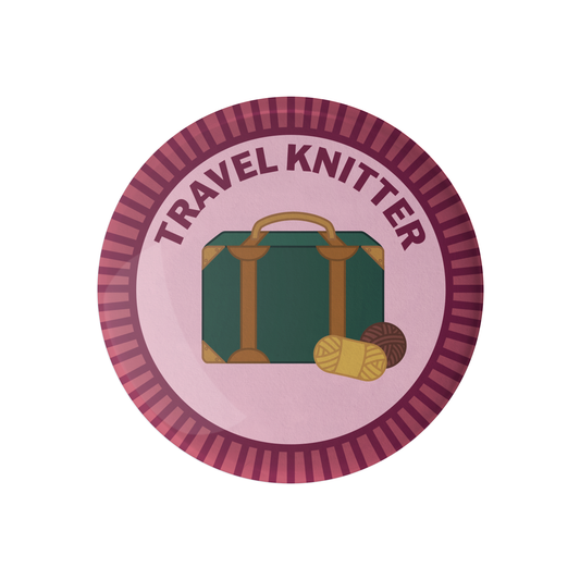 Travel Knitter Merit Badge