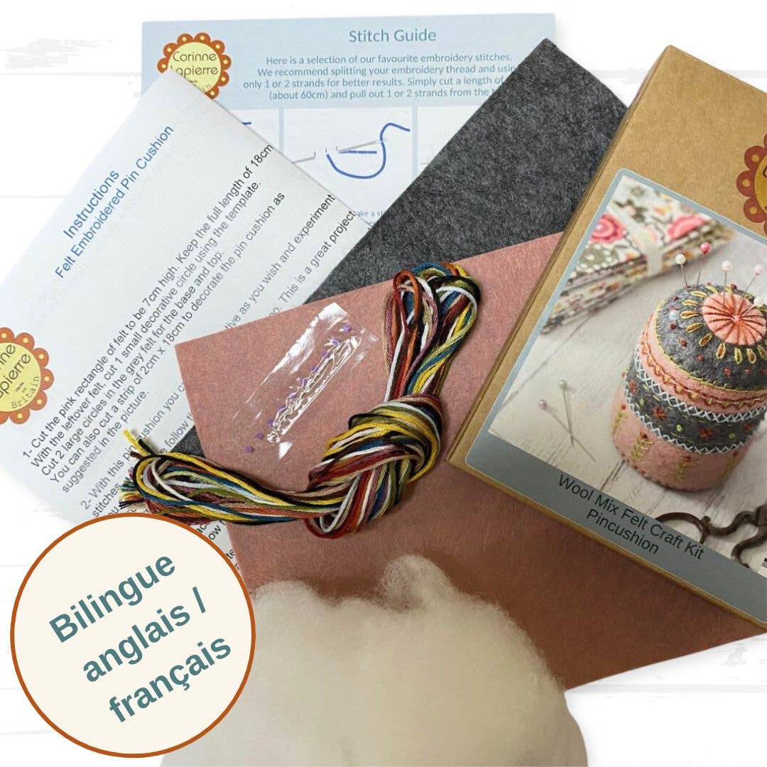 Pincushion Felt Craft Mini Kit