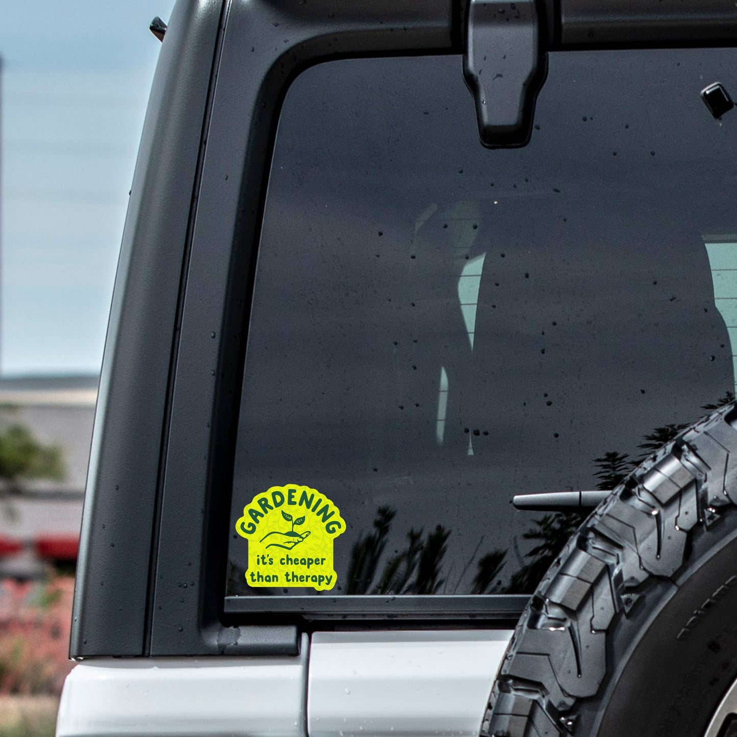 Gardening Plant Therapy Colorful High Quality Vinyl Sticker