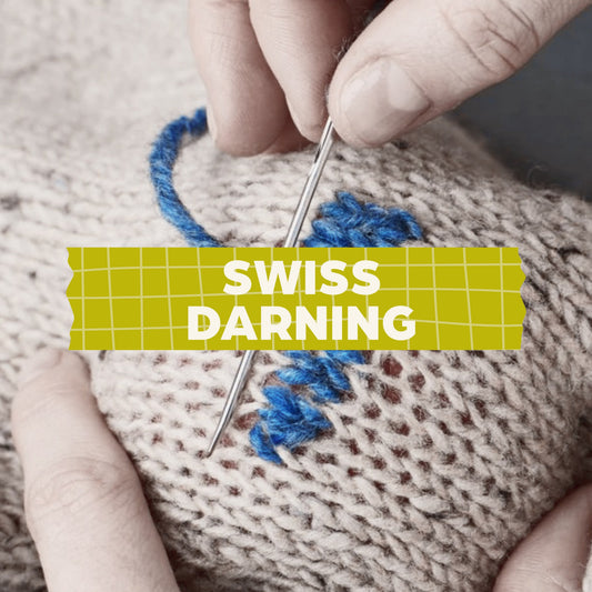 August 15: Swiss Darning